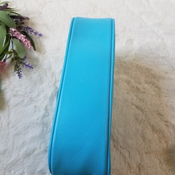 Coach Y2K 90's Turquoise Signature C Demi Shoulder Bag w/Dustbag - Picture 8 of 16